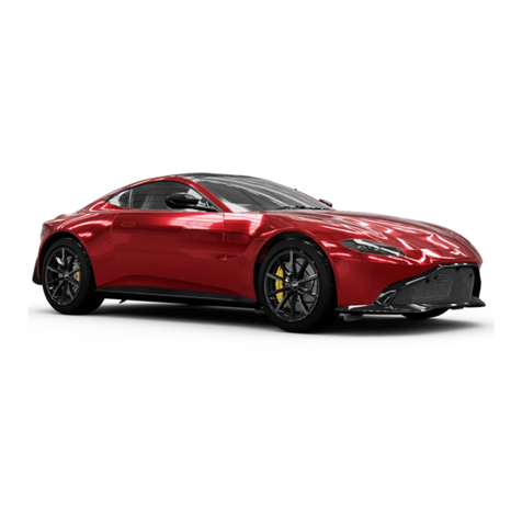 Aston Martin VANTAGE User manual