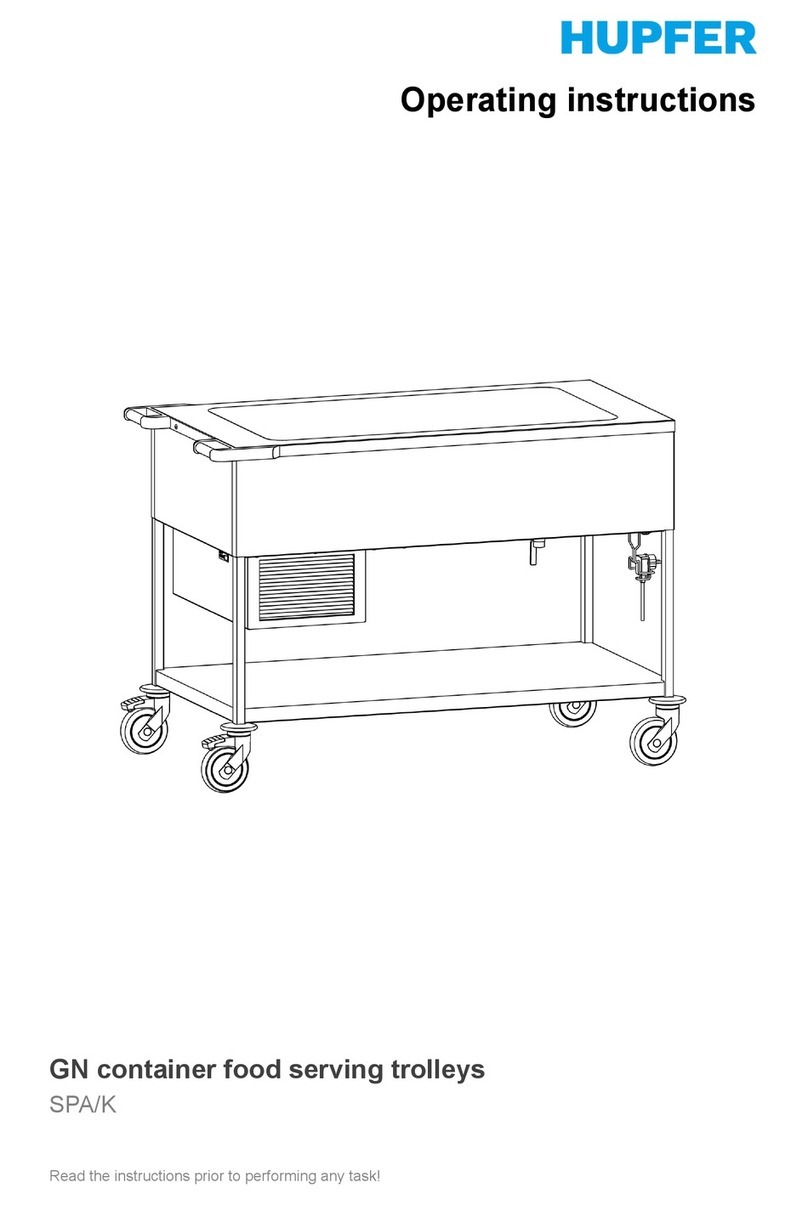 Hupfer SPA/K operating instructions