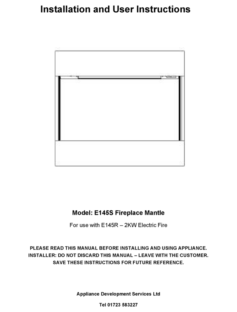 ENDEAVOUR E145S Installation and user instructions