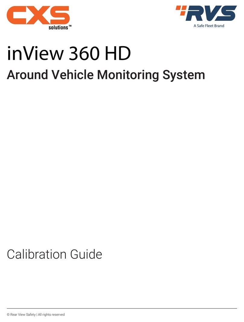 Safe Fleet RVS CXS solutions inView 360 HD Calibration guide