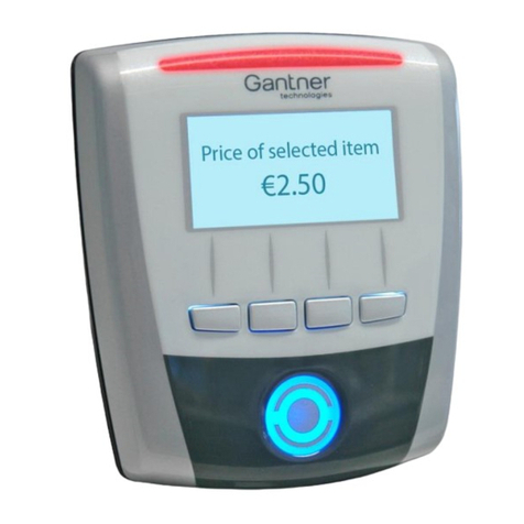 Gantner GAT Vending 6100 BA Installation, configuration & operation