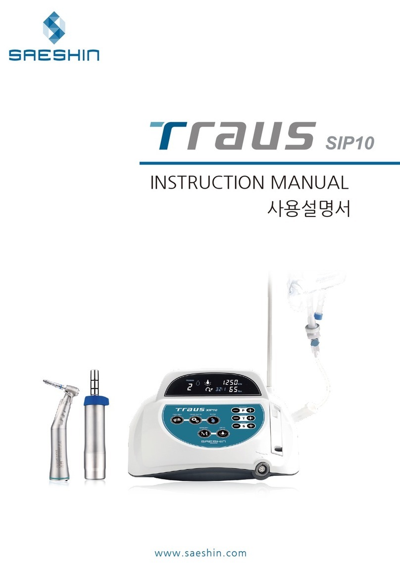 SAESHIN Traus SIP10 User manual SAESHIN Traus SIP10 User manual
