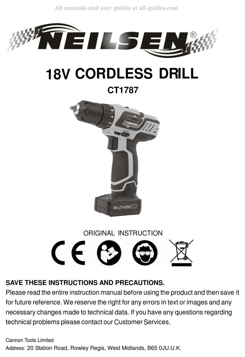 Neilsen CT1787 Operation instructions