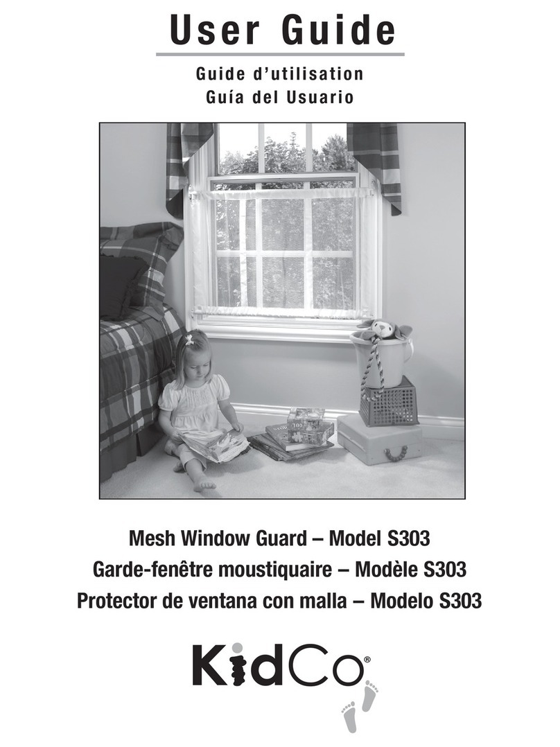 Kidco S303 user guide
