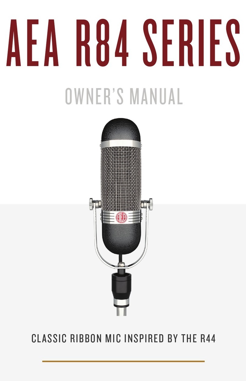 AEA R84 series User manual