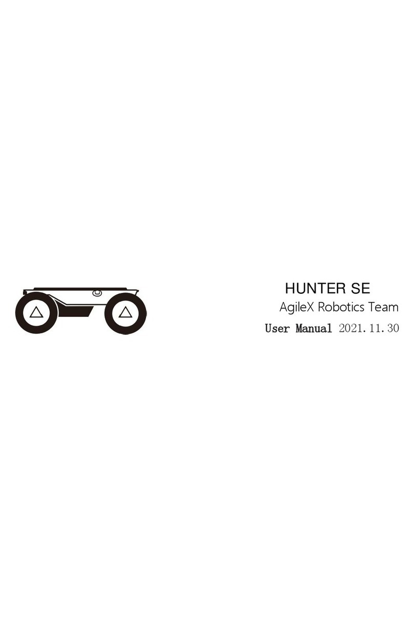 AgileX HUNTER SE User manual