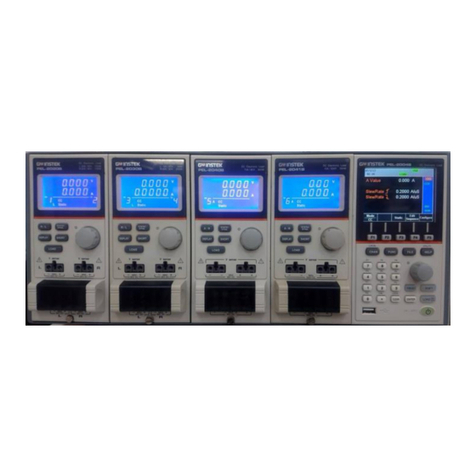 GW Instek PEL-2000B Series user manual