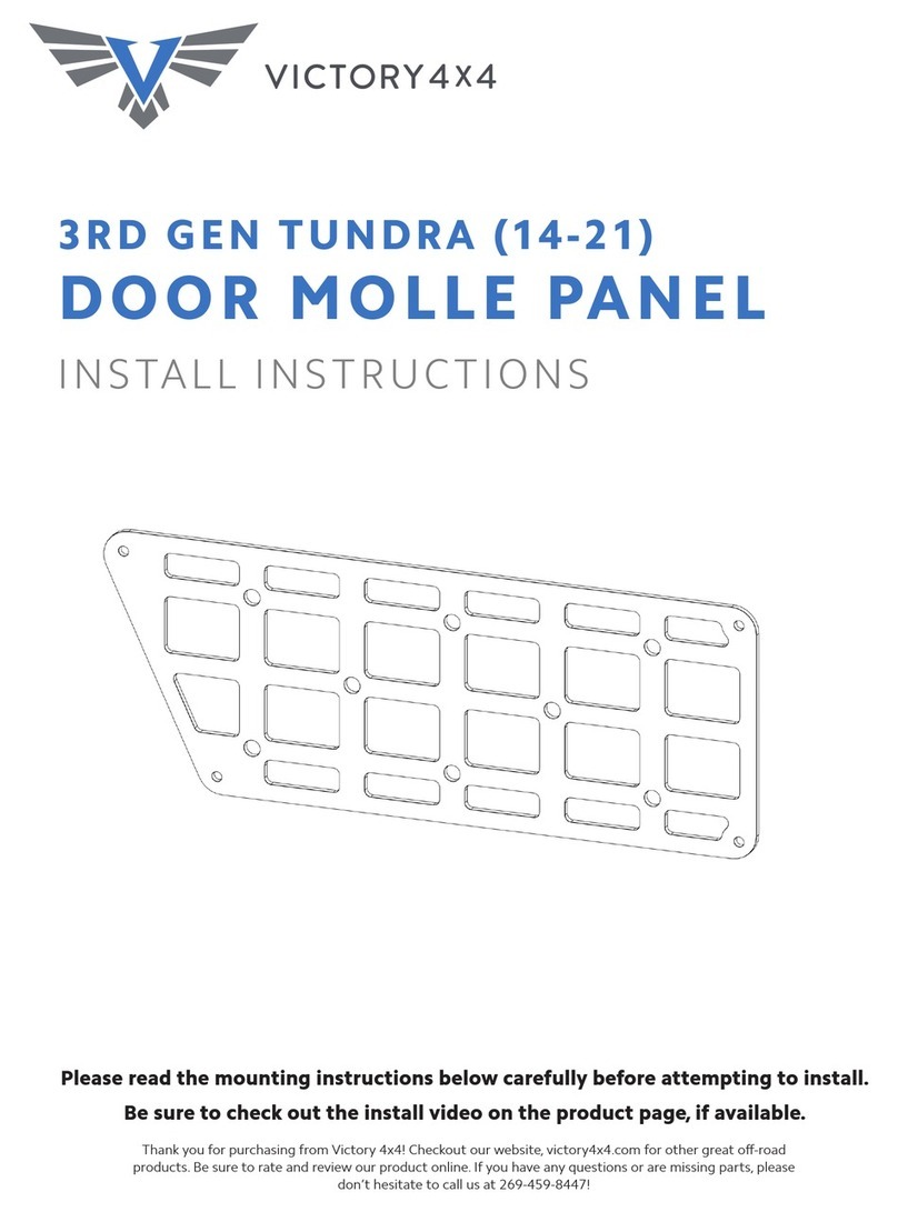 Victory 4x4 3RD GEN TUNDRA 14-21 Configuration guide Victory 4x4 3RD GEN TUNDRA 14-21 Configuration guide