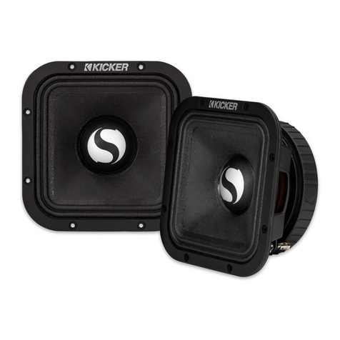 Kicker Street Series User manual