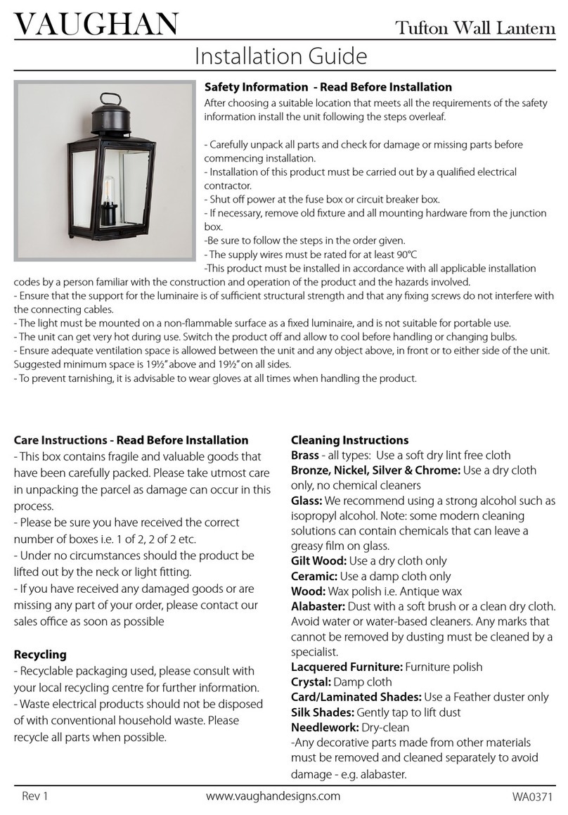 Vaughan Tufton installation guide