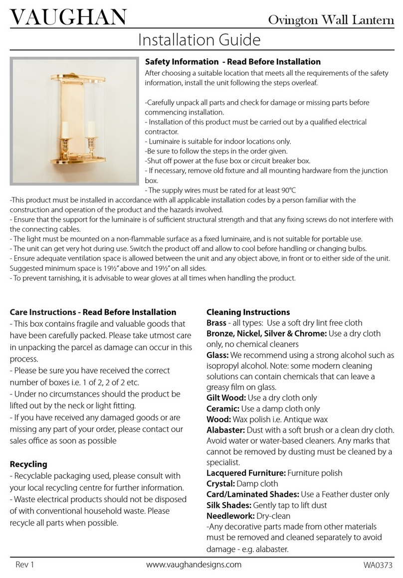 Vaughan Ovington installation guide