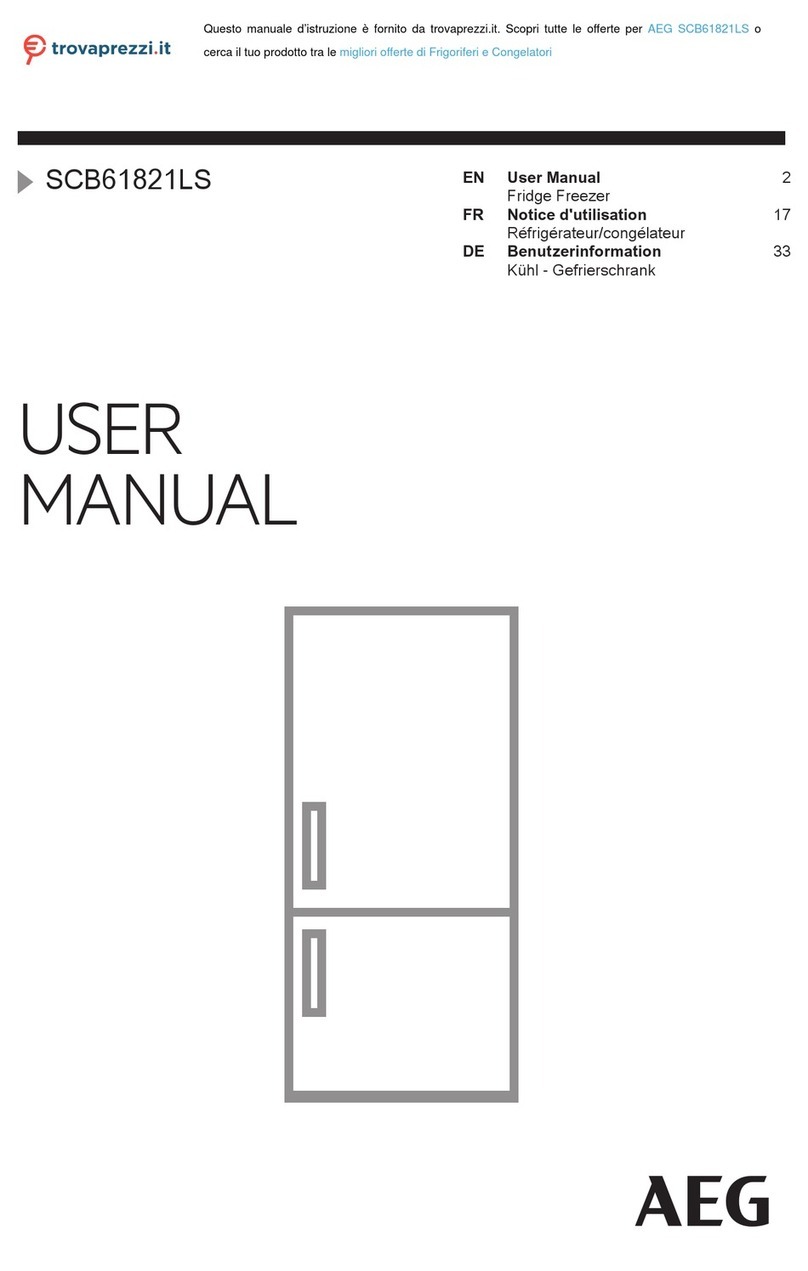 AEG SCB61821LS User manual