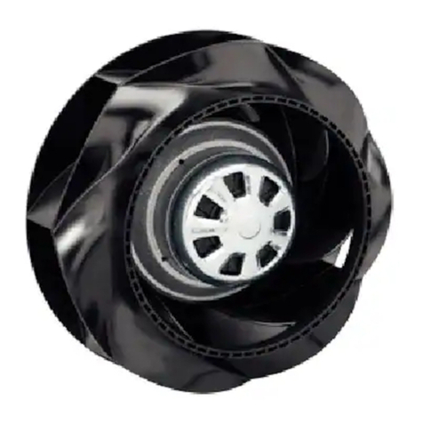Ebmpapst R3G250-RD43-01 User manual