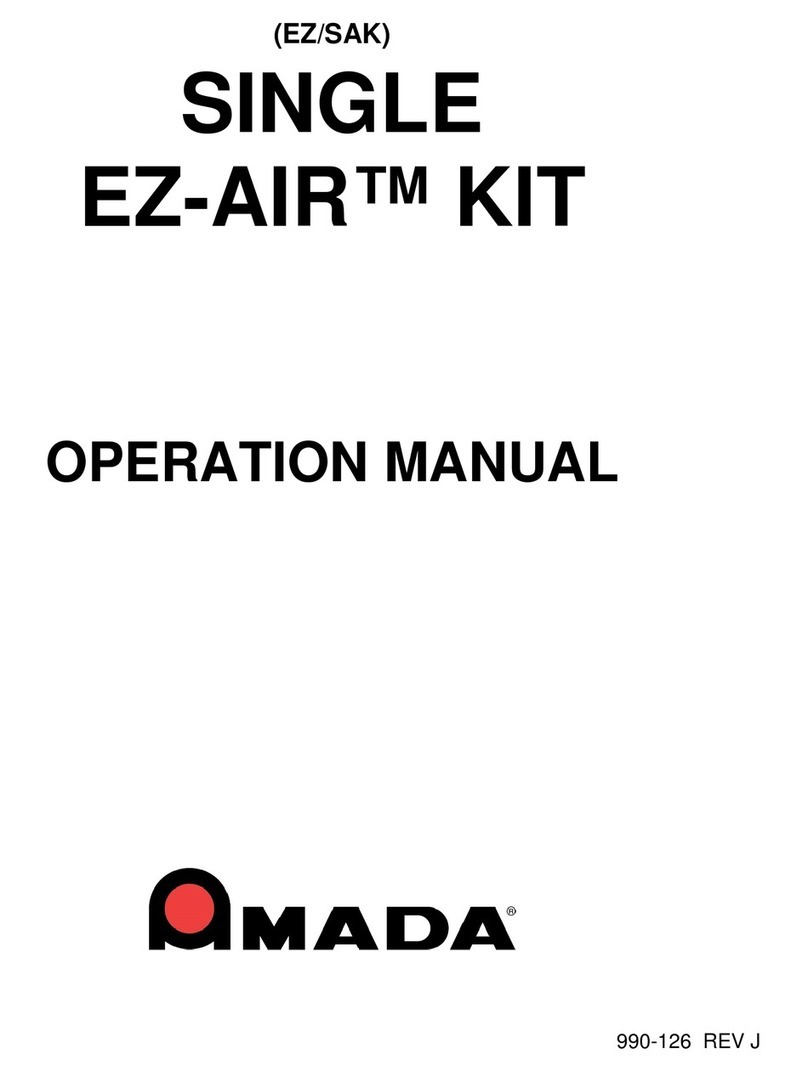 Amada EZ-AIR User manual Amada EZ-AIR User manual
