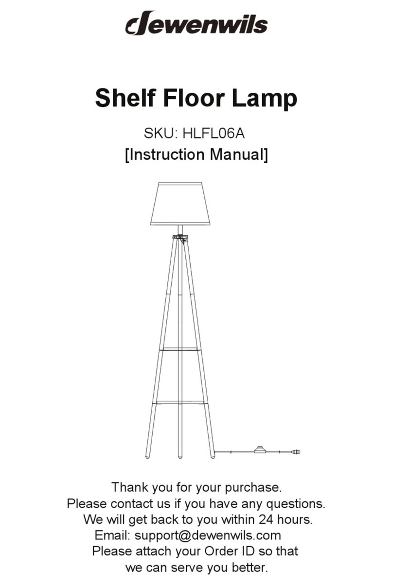 Dewenwils HLFL06A User manual