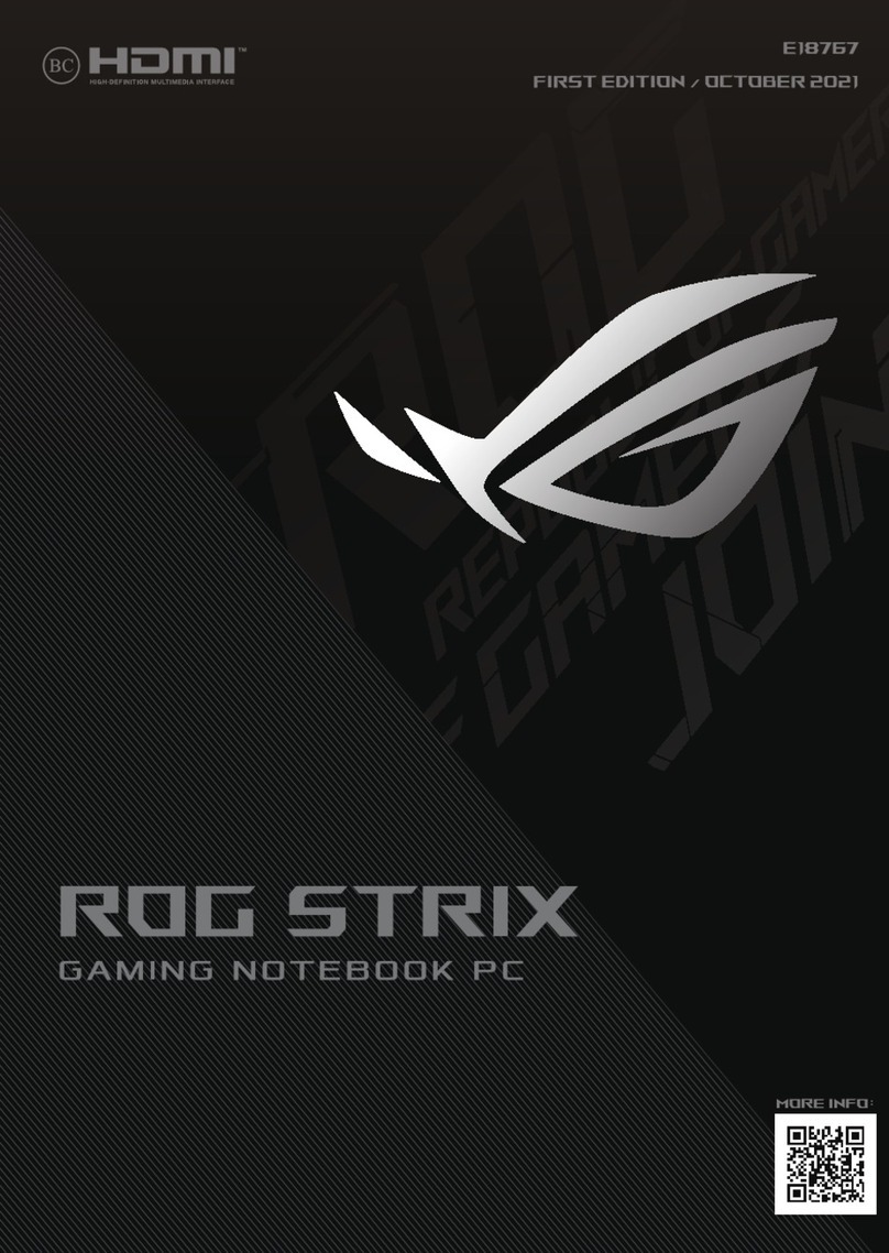 Asus ROG STRIX G733Z User manual