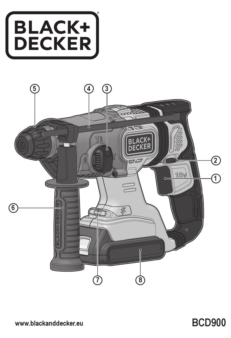 Black & Decker BCD900 User manual