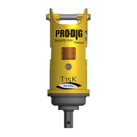 Pro-dig T15K manual