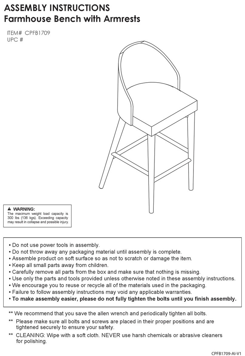 Cheyenne Products CPFB1709 Assembly instructions