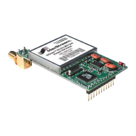 MaxStream XStream X09-001 Series product manual