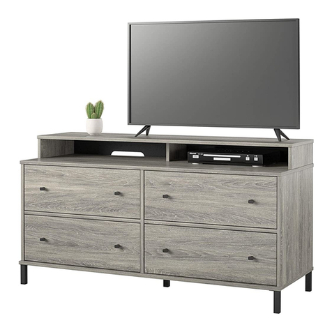Ameriwood HOME 4566850COM Assembly instructions