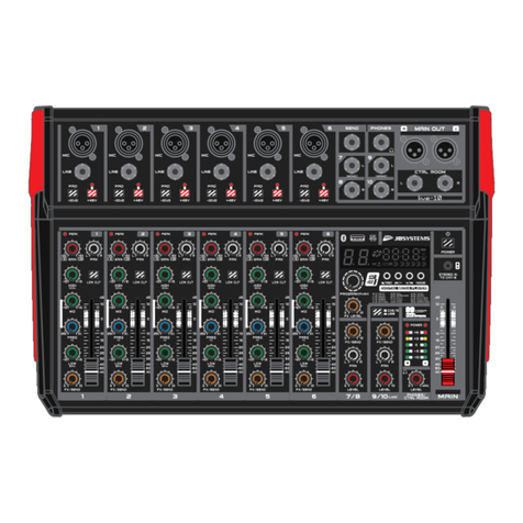JB Systems LIVE-6 User manual