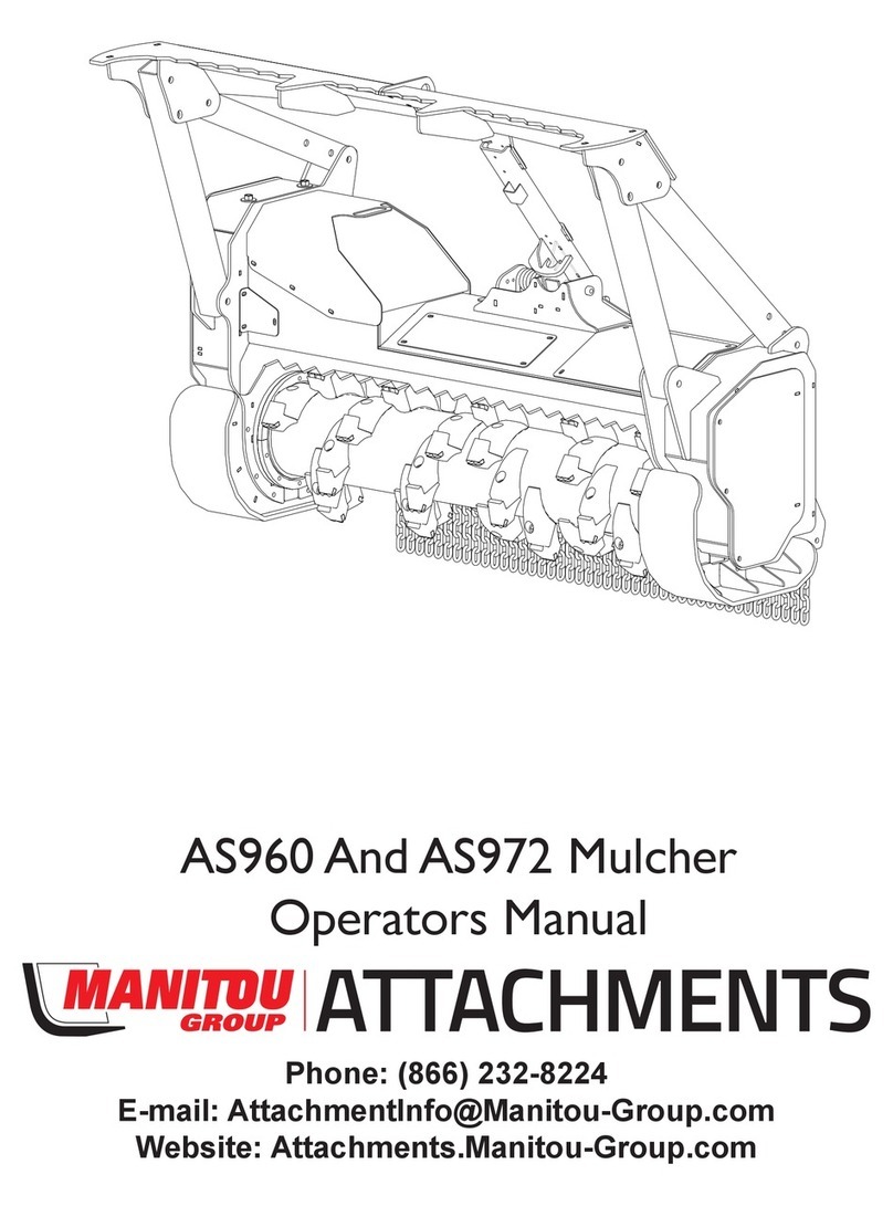 Manitou Systems AS960 Operator's manual