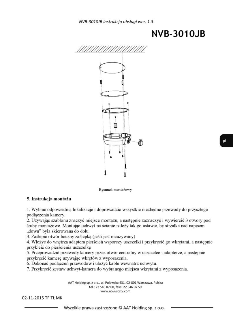 Novus NVB-3010JB quick guide