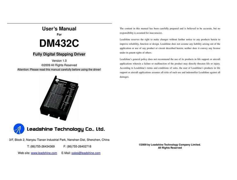 Leadshine Technology DM432C User manual