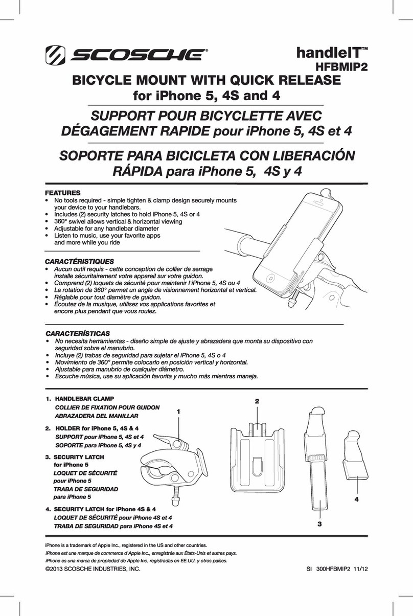 Scosche handleIT HFBMIP2 instructions