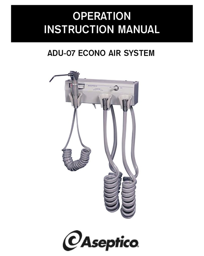 Aseptico ECONO AIR SYSTEM ADU-07 Administrator Guide