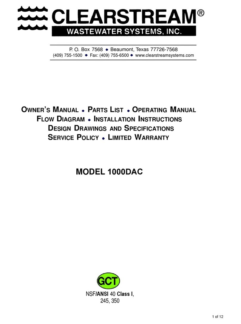 ClearStream 1000DAC manual