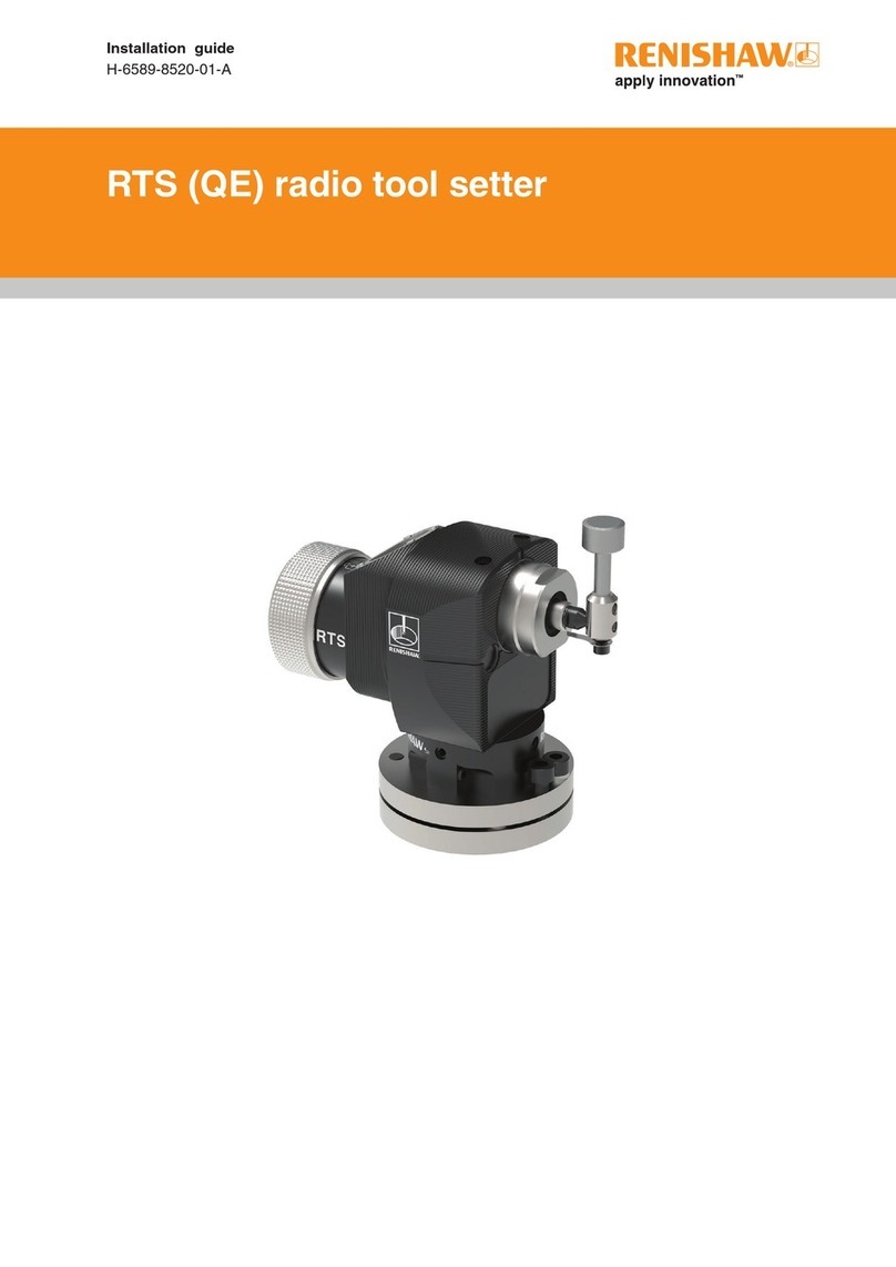 Renishaw RTS installation guide