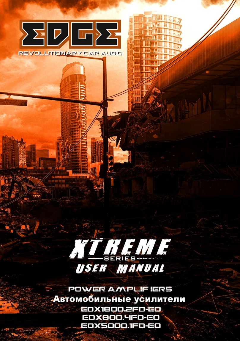 Edge XTREME EDX1800.2FD-EO User manual Edge XTREME EDX1800.2FD-EO User manual