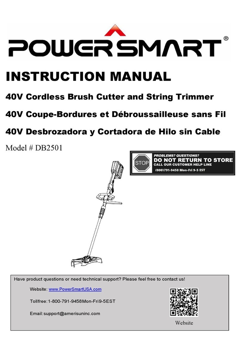 Powersmart DB2501 instruction manual