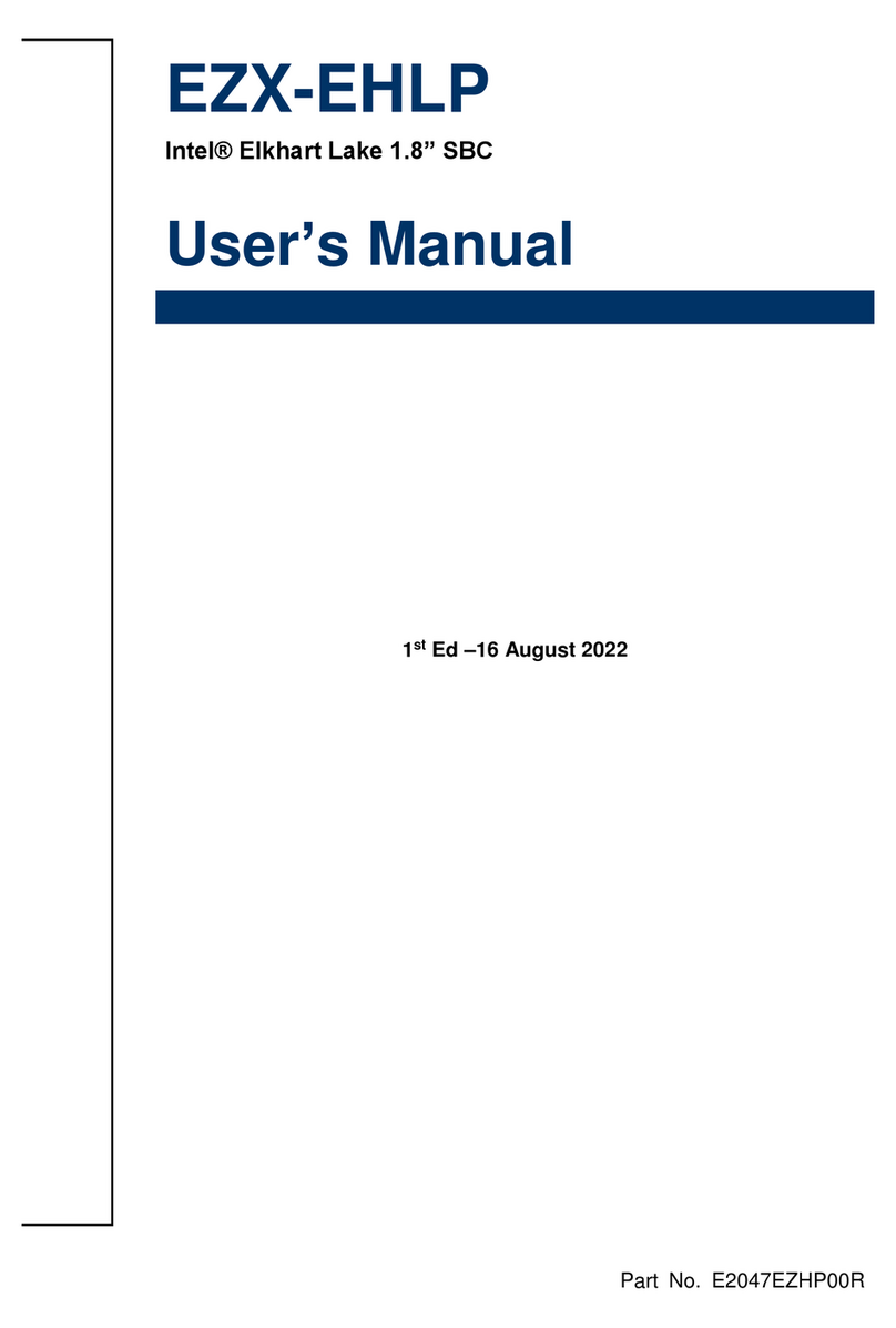 Avalue Technology EZX-EHLP user manual