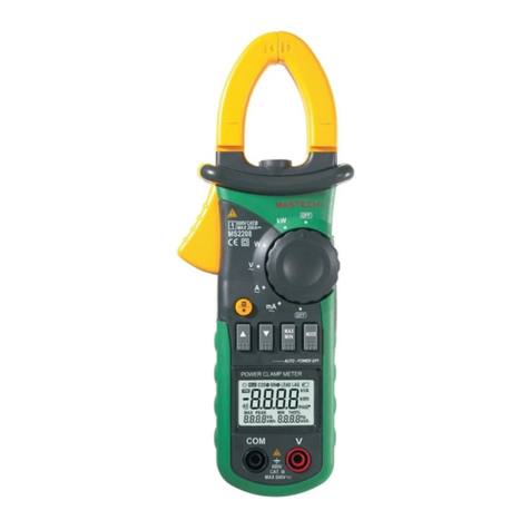 Mastech MS2208 User manual