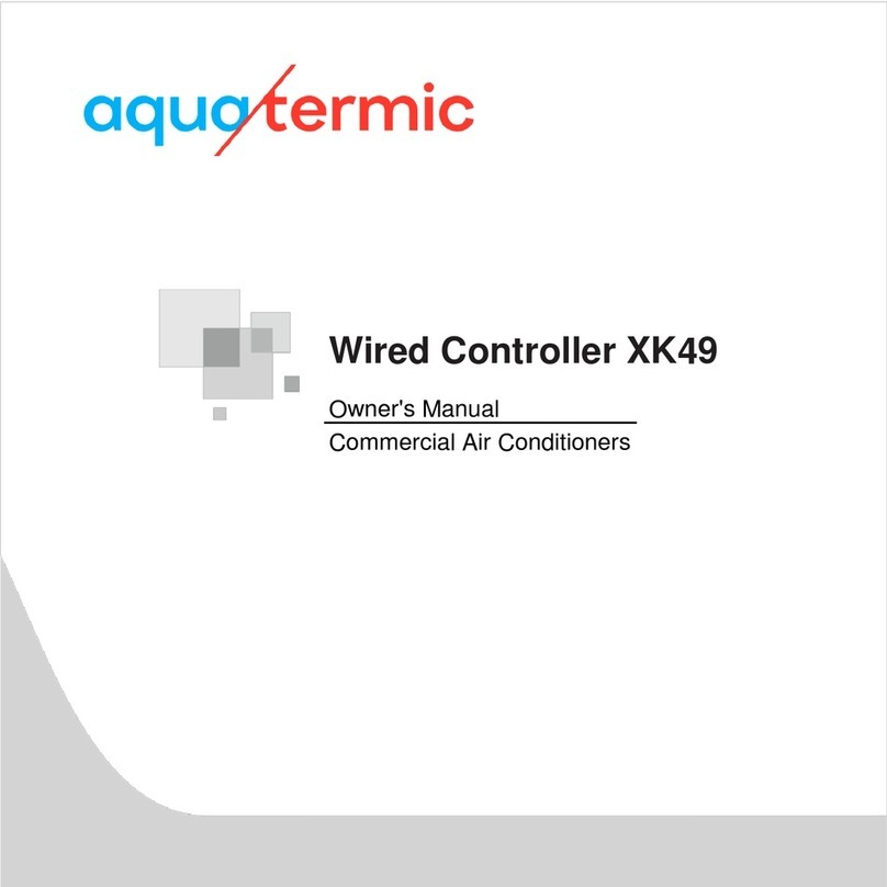 aquatermic XK49 owner's manual