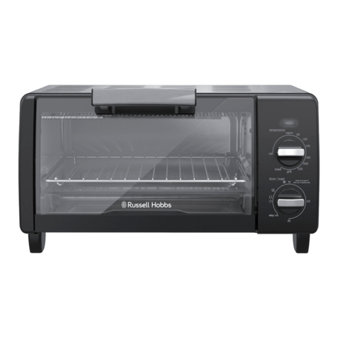 Russell Hobbs Bake Expert RHTOV15 Instructions and warranty