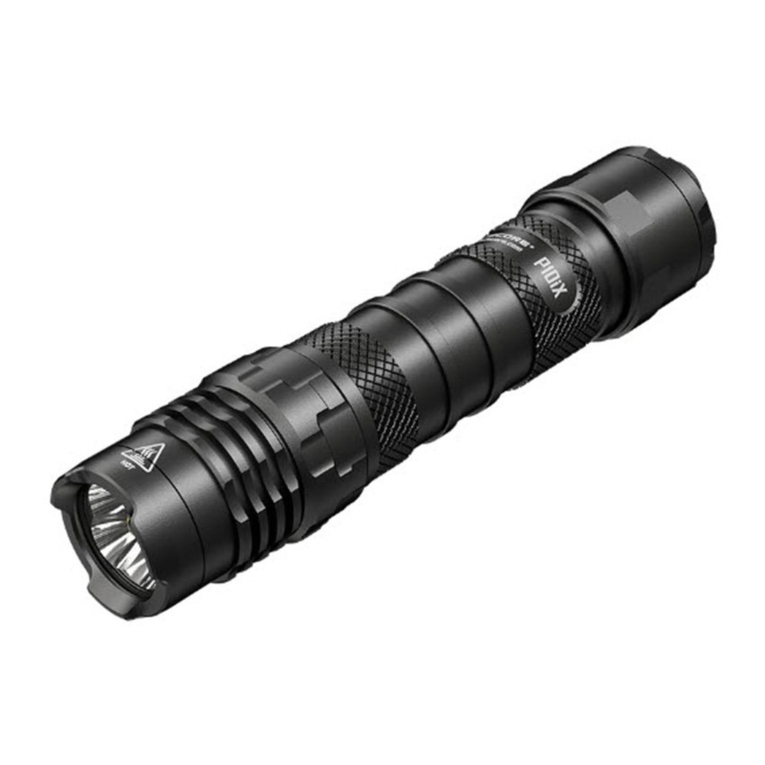 Nitecore P10iX i-Generation 217000 User manual