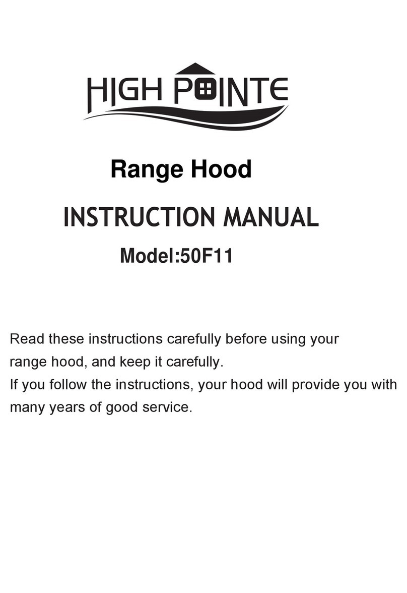 high pointe 50F11 instruction manual