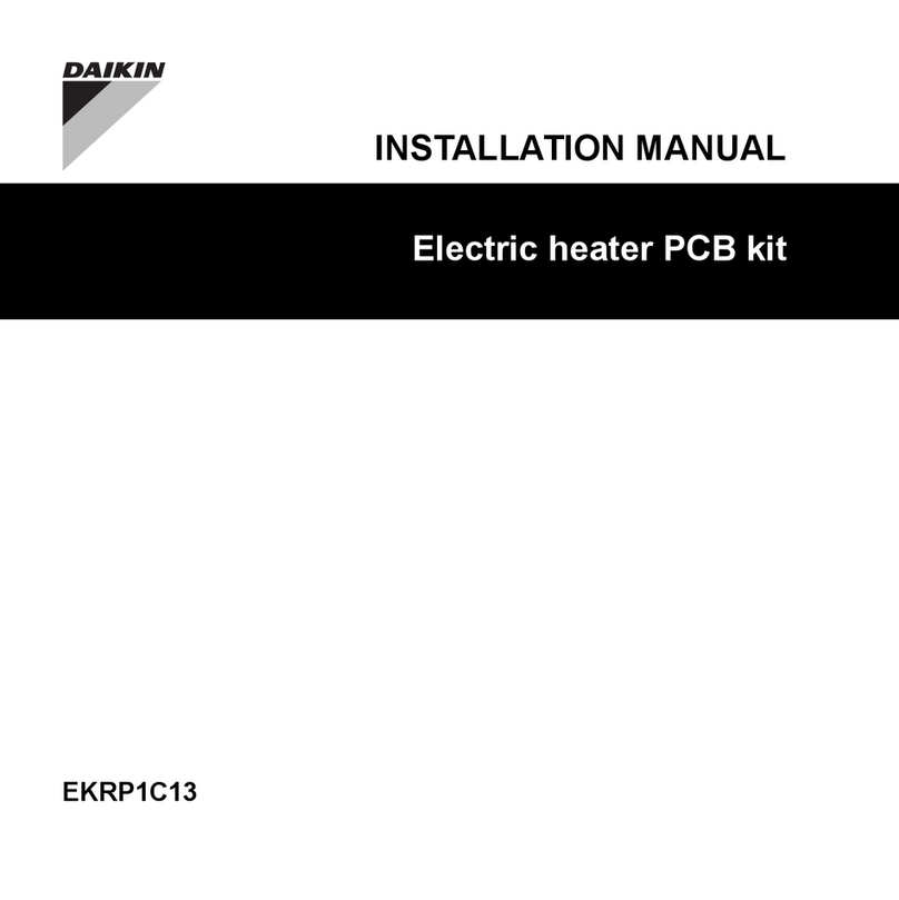 Daikin EKRP1C13 installation manual