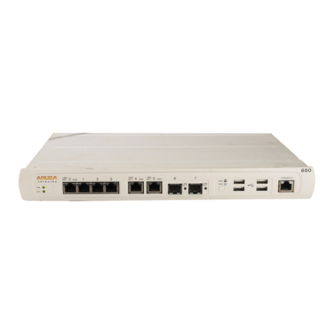 HPE Aruba 650-US Assembly instructions