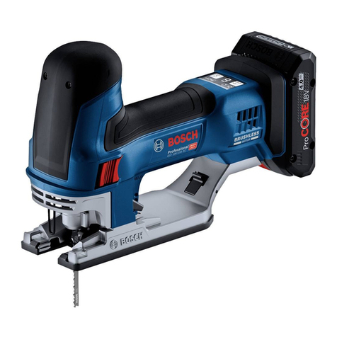 Bosch GST Professional 18V-155 SC User manual