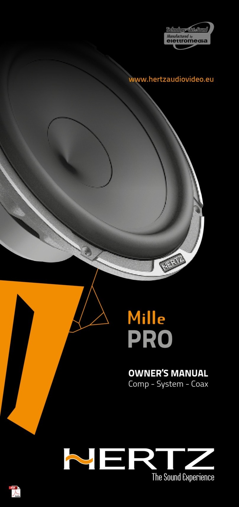 Hertz MILLE PRO User manual