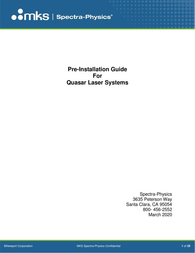 MKS Spectra-Physics User manual