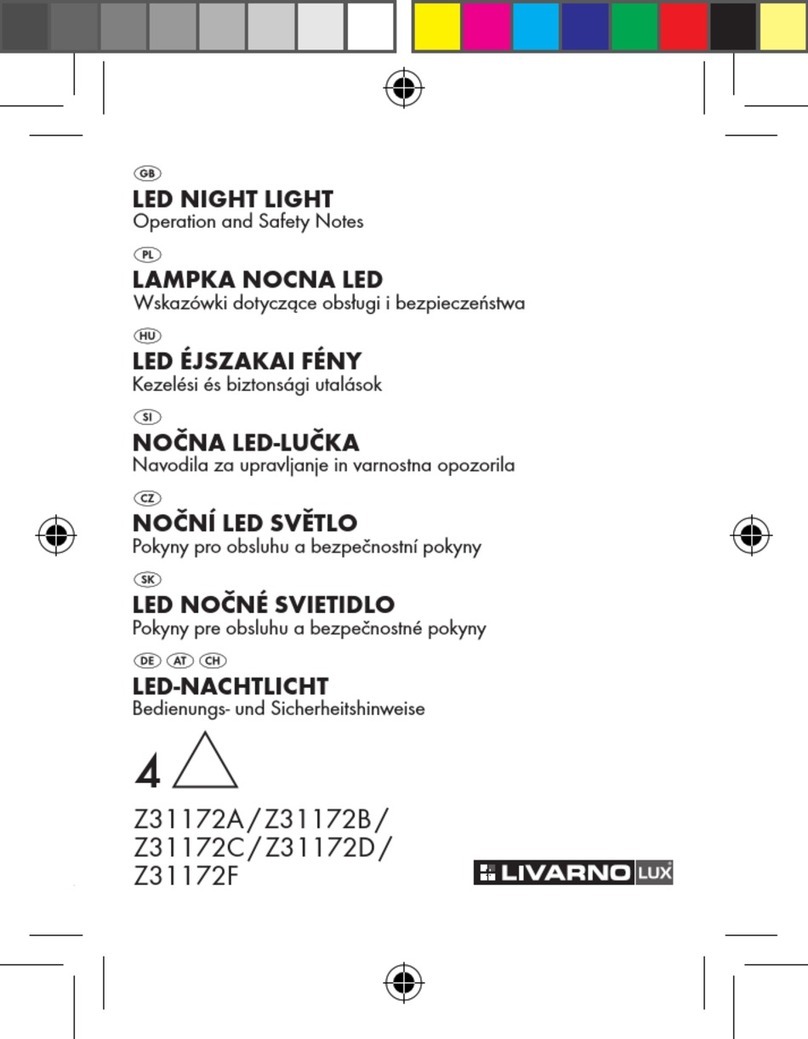 LIVARNO LUX Z31172A Operation and safety notes