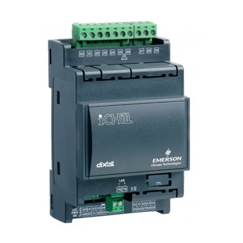 Emerson Dixell iChill ICX207D User manual