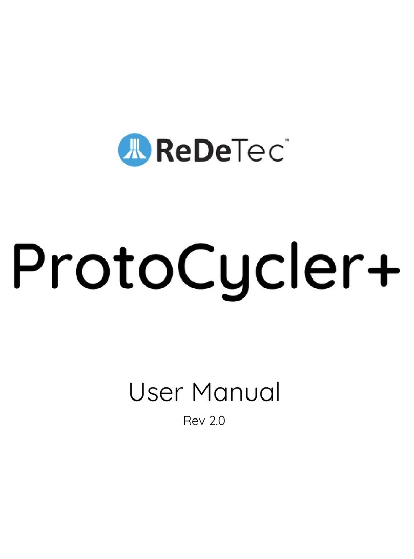 ReDeTec ProtoCycler+ user manual