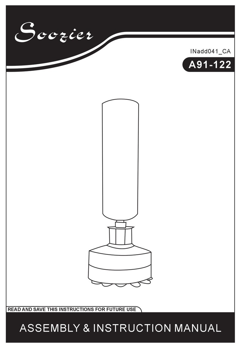 Soozier A91-122 Assembly & instruction manual
